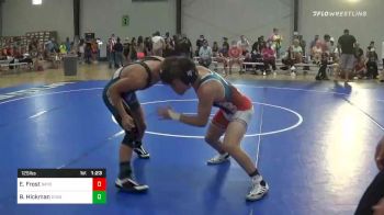 125 lbs Quarterfinal - Evan Frost, Bayou Elite WC vs Beau Hickman, Standfast