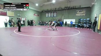 215 lbs Quarterfinal - Daniel Estrada, Vista Murrieta vs Miguel Gomez, Hillcrest