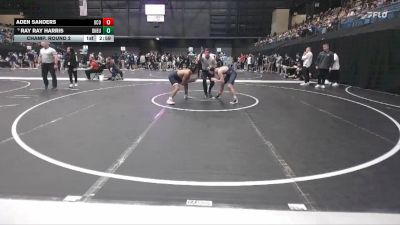 125 lbs Champ. Round 2 - Aden Sanders, Central Oklahoma vs Ray Ray Harris, Doane University