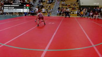157 lbs Champ. Round 1 - Benny Butler, Harper CC vs Braedon Dorshorst, Wisconsin-La Crosse