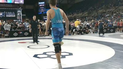 165 lbs Champ. Rd Of 128 - Myles Burroughs, Massachusetts vs Logan Pericht, Florida