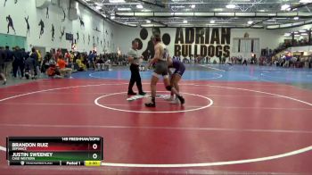 149 Freshman/Soph Cons. Round 2 - Justin Sweeney, Case Western vs Brandon Ruiz, Defiance