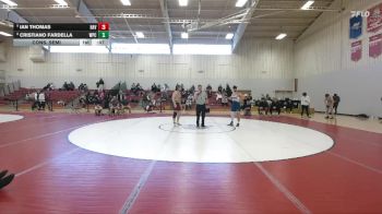 157 lbs Cons. Semi - Ian Thomas, Haverford School vs Cristiano Fardella, William Penn Charter School