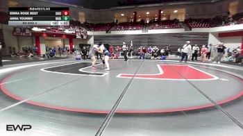 190 lbs Rr Rnd 3 - Emma Rose Best, Choctaw HS Girls vs Anna Toumbs, Marlow High School Girls