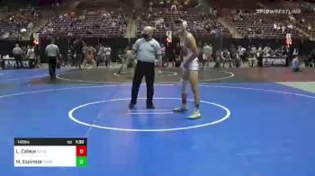 145 lbs Round Of 16 - Landen Cabeje, Shed Wrestling vs Mason Espinoza, Champ Academy