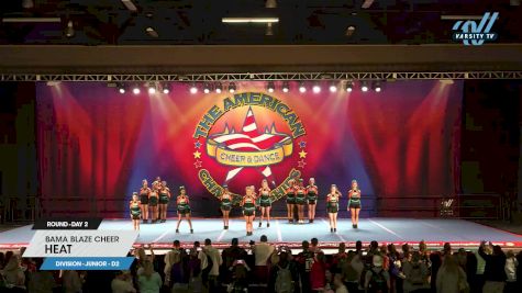 Bama Blaze Cheer - Heat [2023 L4 Junior - D2 Day 2] 2023 The American Royale Sevierville Nationals