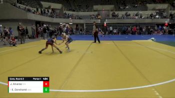 85 lbs Cons. Round 2 - Everett Dorshorst, Askren Wrestling Academy vs Jovanni Alvarez, Ringers