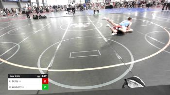 145 lbs Round Of 128 - Kraig Bolte, VA vs Brock Weaver, GA