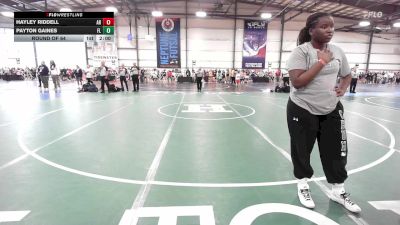 100 lbs Round Of 64 - Payton Gaines, FL vs Hayley Riddell, AR