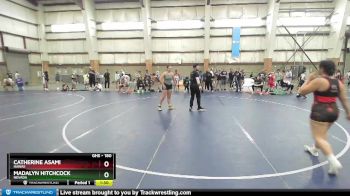 180 lbs Quarterfinal - Catherine Asami, Hawaii vs Madalyn Hitchcock, Nevada