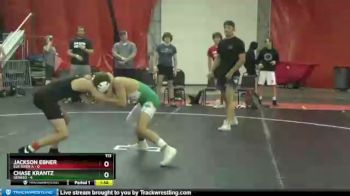 113 lbs Round 1 (4 Team) - Jackson Ebner, Elk River A vs Chase Krantz, Geneso