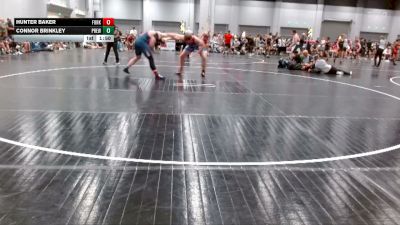 218 lbs Round 2 (4 Team) - Hunter Baker, Funky Bunk vs Connor Brinkley, Precision WA