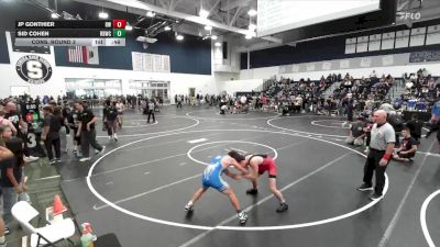 132 lbs Cons. Round 3 - Jp Gonthier, Reign WC vs Sid Cohen, Rancho Bernardo Wrestling Club