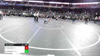 94.3-104.2 lbs Semifinal - Mikayla Byington, St. Amant Wrestling Club vs Blayklee Vasquez, Southmoore SaberCats Wrestling