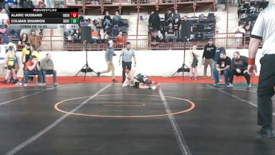 160_B lbs Consi Of 16 #2 - Alaric Husband, Cochranton vs Colman Shannon, Southmoreland