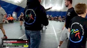 60 lbs Round 4 (6 Team) - Nico Golembiewski, Neighborhood vs Ryan Vraciu, Crossroads Wrestling