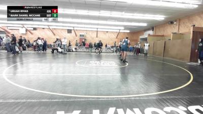 285 lbs Semifinal - Urijah Rivas, Ashley vs Mark Daniel McCane, Barton