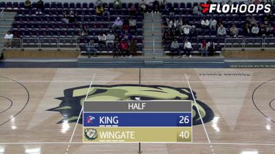 Replay: King vs Wingate | Dec 3 @ 2 PM