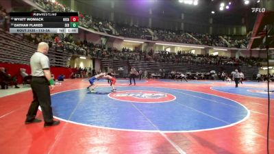 113-3A Quarterfinal - Dathan Flakes, Southeast Bulloch vs Wyatt Womack, Heritage-Catoosa