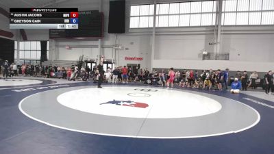 113 lbs Champ. Rd Of 32 - Austin Jacobs, Michigan Premier vs Greyson Cain, Indiana
