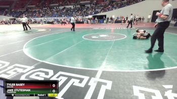 5A-132 lbs Quarterfinal - Jake Stutesman, Thurston vs Tyler Basey, Dallas