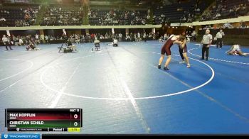 220 lbs Round 1 - Christian Schild, Iowa vs Max Kopplin, Iowa