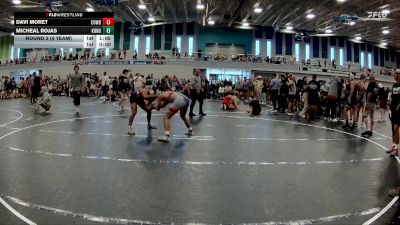 132 lbs Round 3 (4 Team) - Micheal Rojas, KONG HS vs Davi Moret, Cowboy WC