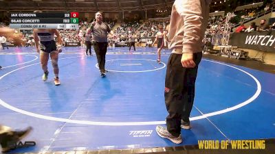 130 lbs Consi Of 8 #2 - Jax Cordova, Steel City Reloaded vs Silas Corcetti, Franklin Regional