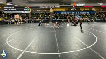 110 lbs 19th Place Match - Emily Reinhardt, Waukon vs Reese Taylor, Algona