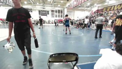 190 lbs 1st Place Match - Dallas Pasik, Norco vs Ty Thompson, Pounders WC
