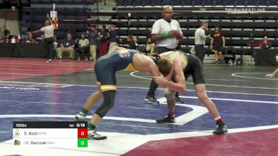 165 lbs Quarterfinal - Oren Bost, Appalachian State vs Evan Barczak, Drexel