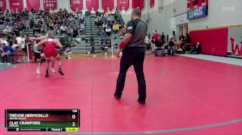 138 lbs Cons. Round 3 - Clay Crawford, Meeker vs Trevor Hermosillo, Grand Valley