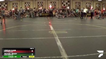 101 lbs Semifinal - Michael Brady, River Wrestling vs Jordan Kadir, Elite Wrestling