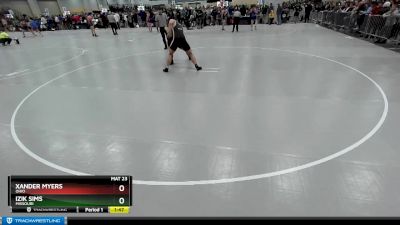 190 lbs Champ. Round 2 - Xander Myers, Ohio vs Izik Sims, Missouri