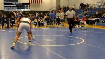 157 lbs Placement Matches (8 Team) - Gunnar Johnson, Rochester Tech vs John De La Rosa, Nassau CC