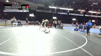 190 lbs Cons. Round 3 - Grayson Haukaas, Kentridge vs Brandon Avilez-Delgado, Woodinville