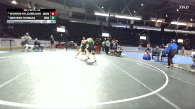 190 lbs Cons. Round 3 - Grayson Haukaas, Kentridge vs Brandon Avilez-Delgado, Woodinville