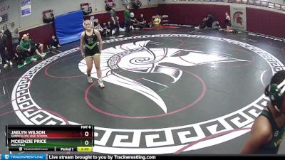 133-136 lbs 1st Place Match - Jaelyn Wilson, Sunnyslope High School vs McKenzie Price, Holtville