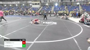 123 lbs Quarterfinal - Caydence Watters, Windy City WC vs Amelia Bacon, Mile High WC