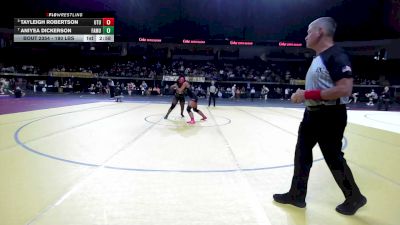 180 lbs Semifinal - Tayleigh Robertson, Utah Tech vs Aniyea Dickerson, Florida A & M