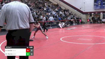 125 lbs Rr Rnd 1 - Bronson Garber, Bloomsburg vs Mikey Manta, Sacred Heart