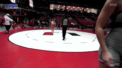 130 lbs Rr Rnd 1 - Valentina Ibarra, Davis High School Girls vs Zakaria McClain, Shawnee High School Girls