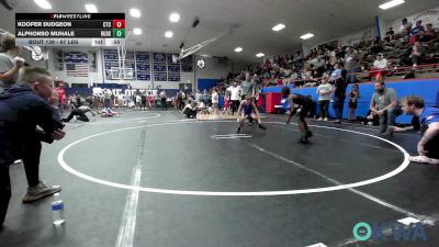 67 lbs Rr Rnd 3 - Kooper Dudgeon, Chandler Takedown Club vs Alphonso Muhale, Husky Wrestling Club