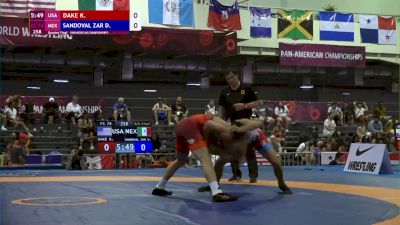 74 kg Quarterfinal - Kyle Dake, USA vs Diego Sandoval, MEX