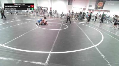157 lbs Semifinal - Joshua Casiano Jr, Riverside Rascals vs Gavin Meraw, Osoway