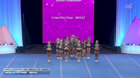 United Elite Cheer - REVOLT [2026 L4 Senior - D2 - Small - B Semis] 2026 The D2 Summit