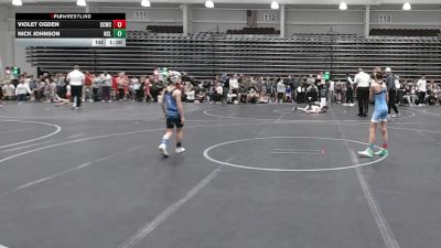 60 lbs Round 1 (8 Team) - Violet Ogden, Capital City WC vs Nick Johnson, NC Legend