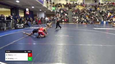 107 lbs R-64 - Davion Henry, Homewood Flossmoor-IL vs Kinley Knisley, DuBois