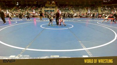 46 lbs Consi Of 8 #2 - Trey Sanders, Mat Assassins vs Uila Peters, LV Bear Wrestling Club