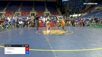 113 lbs Cons 32 #1 - Jaden Villalobos, Florida vs Max Ricks, Minnesota